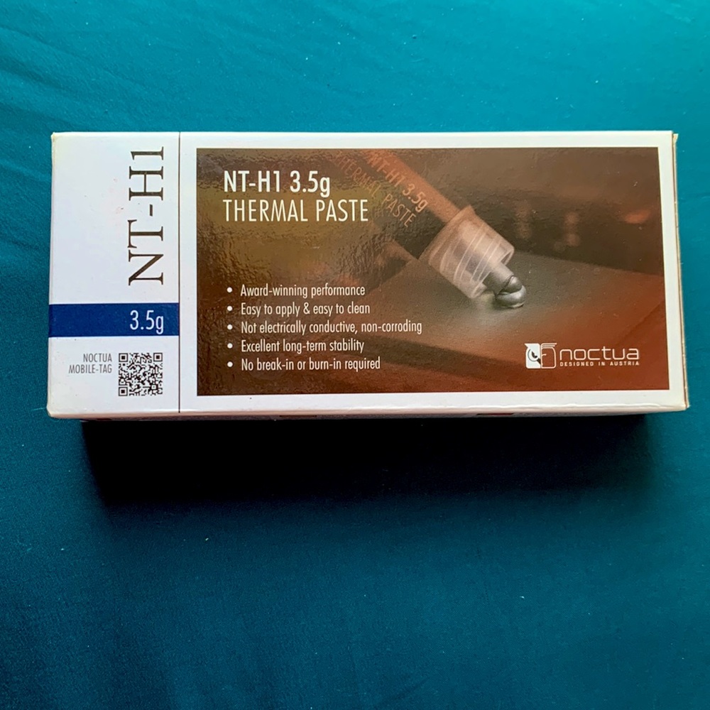 Noctua NT-H1 3.5g Pro-Grade Thermal Compound Paste (3.5g) Never Opened